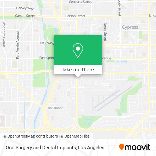 Oral Surgery and Dental Implants map