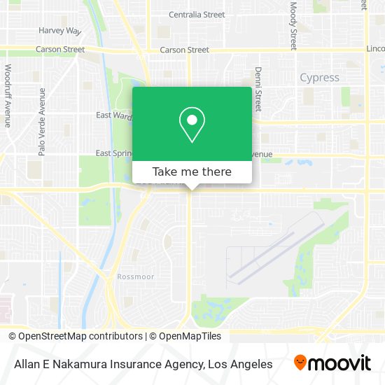 Allan E Nakamura Insurance Agency map