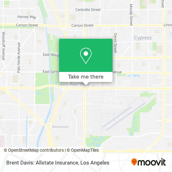 Brent Davis: Allstate Insurance map