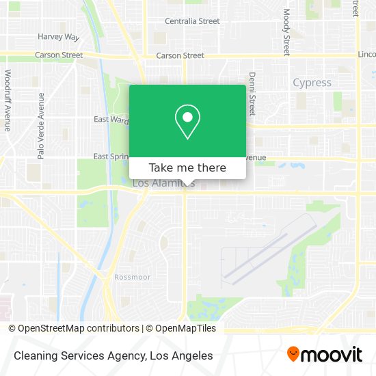 Cleaning Services Agency map