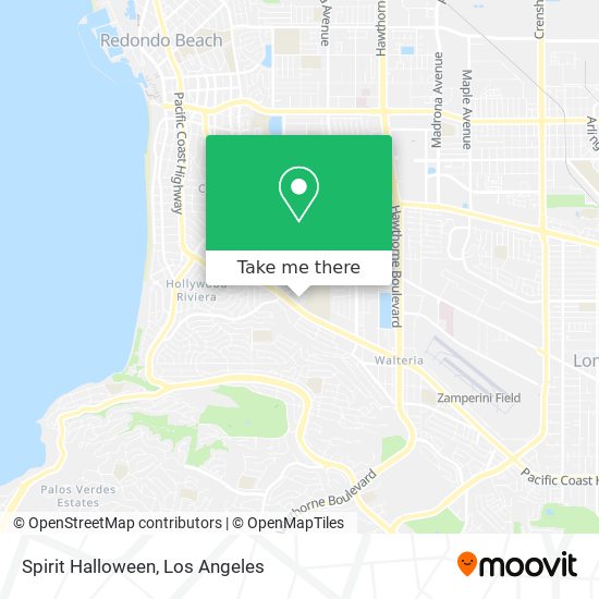 Spirit Halloween map