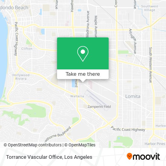 Mapa de Torrance Vascular Office