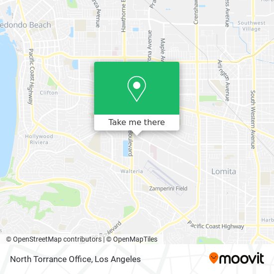 North Torrance Office map