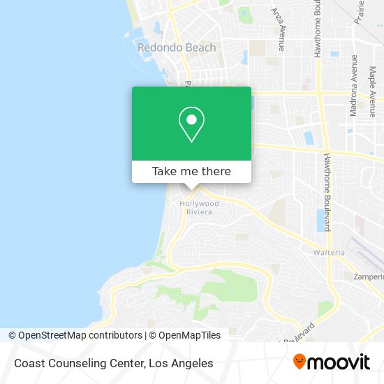 Coast Counseling Center map