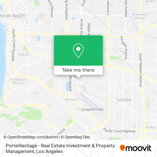 Porterheritage - Real Estate Investment & Property Management map