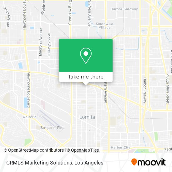 Mapa de CRMLS Marketing Solutions
