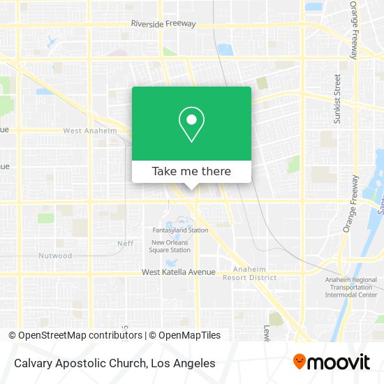 Mapa de Calvary Apostolic Church