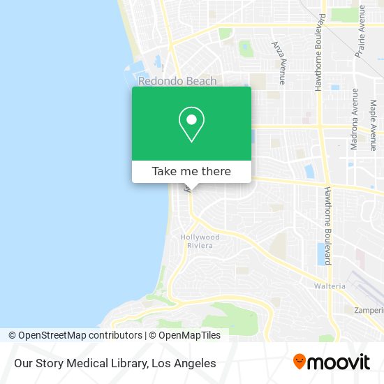 Mapa de Our Story Medical Library