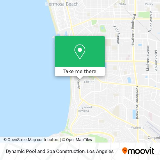 Dynamic Pool and Spa Construction map