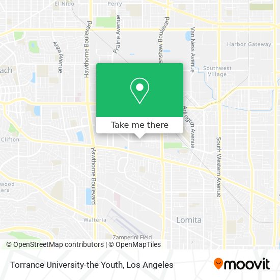 Torrance University-the Youth map