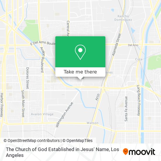Mapa de The Church of God Established in Jesus' Name