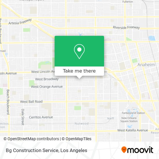 Bg Construction Service map