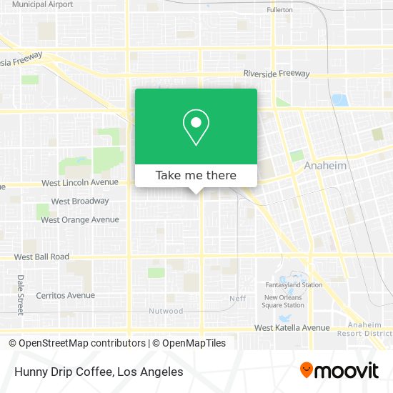 Mapa de Hunny Drip Coffee