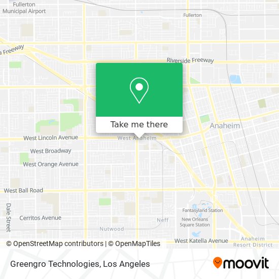 Greengro Technologies map