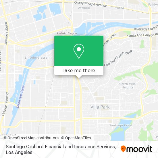 Mapa de Santiago Orchard Financial and Insurance Services