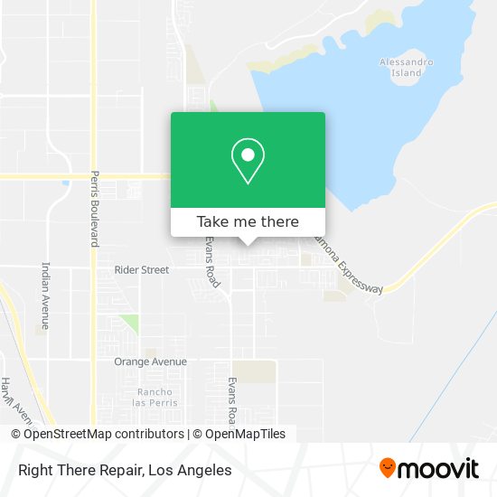 Right There Repair map