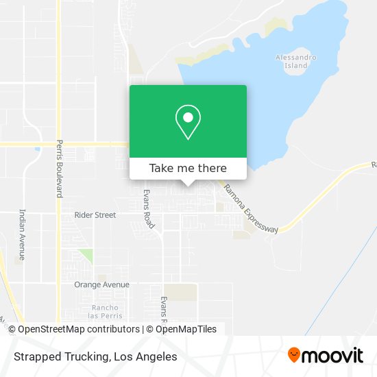 Mapa de Strapped Trucking