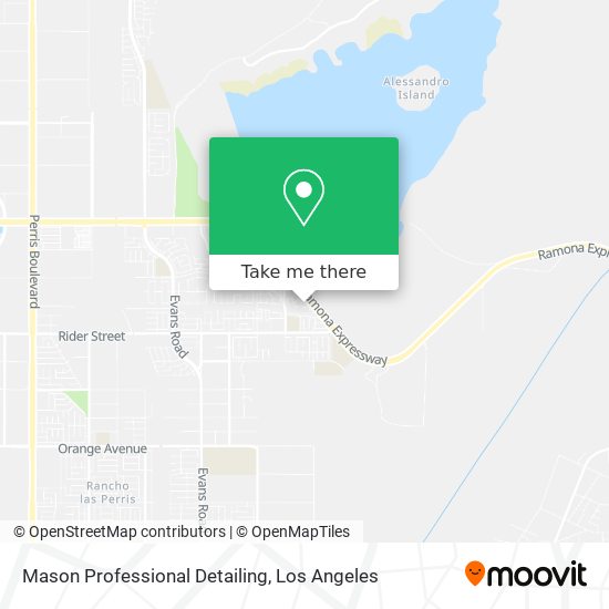 Mason Professional Detailing map