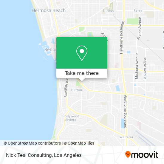 Nick Tesi Consulting map