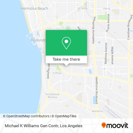 Michael K Williams Gen Contr map