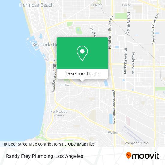 Randy Frey Plumbing map