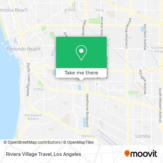 Riviera Village Travel map