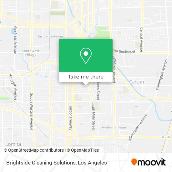 Mapa de Brightside Cleaning Solutions