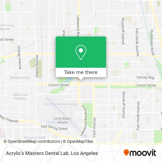 Mapa de Acrylic's Masters Dental Lab