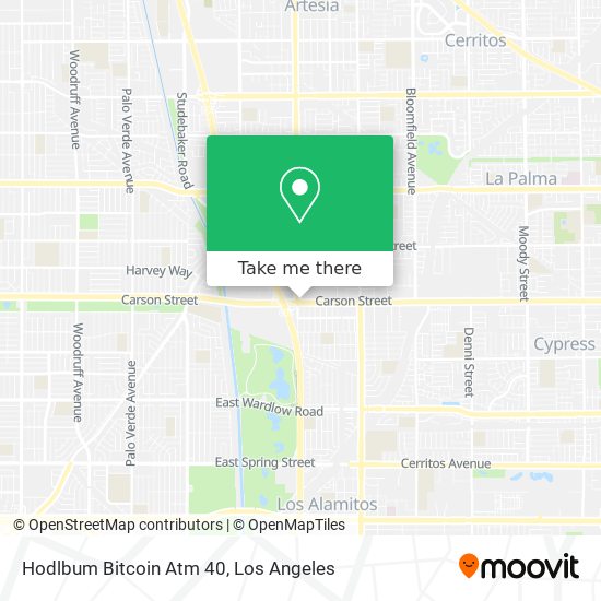 Hodlbum Bitcoin Atm 40 map