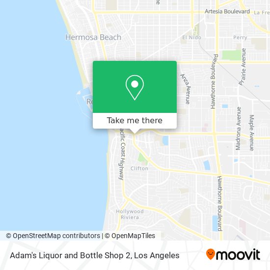 Adam's Liquor and Bottle Shop 2 map