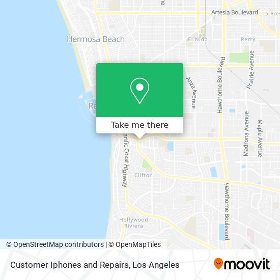 Customer Iphones and Repairs map