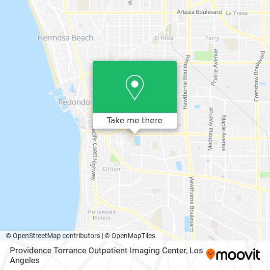 Providence Torrance Outpatient Imaging Center map