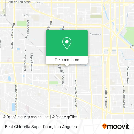 Best Chlorella Super Food map