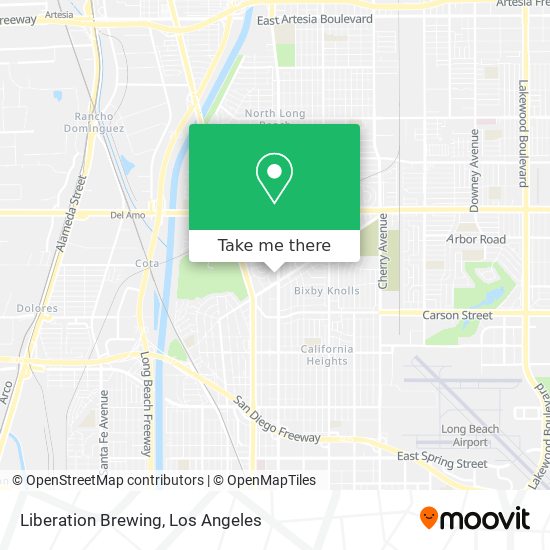 Liberation Brewing map