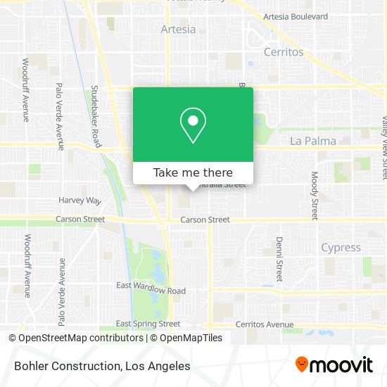 Bohler Construction map