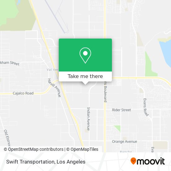 Swift Transportation map