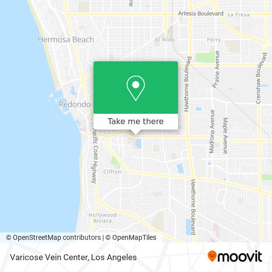 Varicose Vein Center map