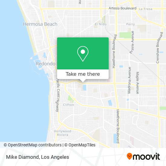 Mike Diamond map