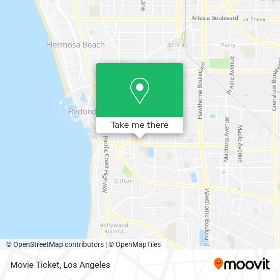 Movie Ticket map