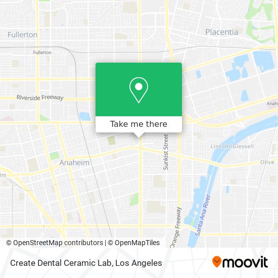 Create Dental Ceramic Lab map