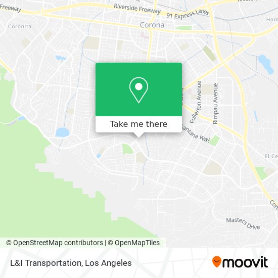 L&I Transportation map