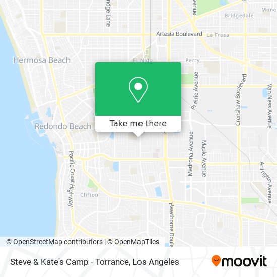 Mapa de Steve & Kate's Camp - Torrance