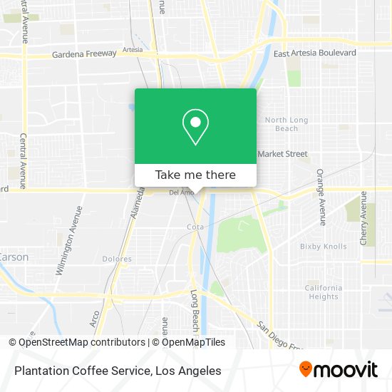 Plantation Coffee Service map