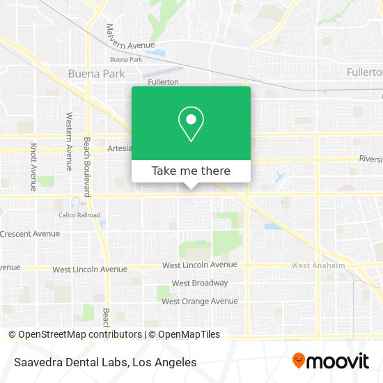 Mapa de Saavedra Dental Labs