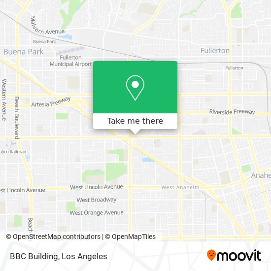 BBC Building map