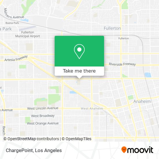 ChargePoint map