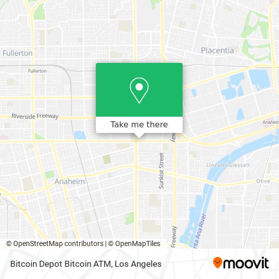 Mapa de Bitcoin Depot Bitcoin ATM