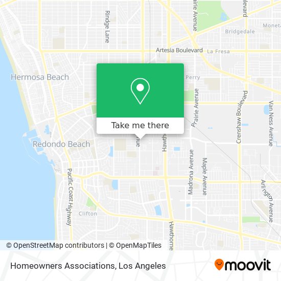 Mapa de Homeowners Associations