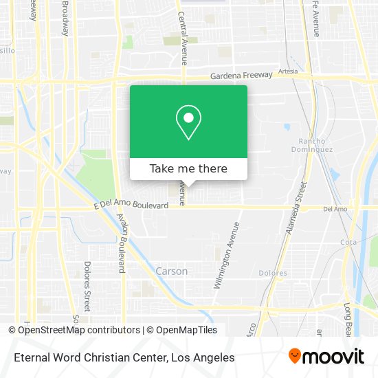 Mapa de Eternal Word Christian Center