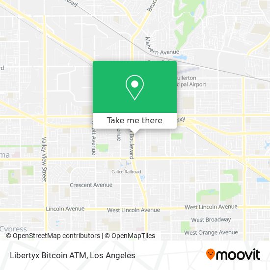 Libertyx Bitcoin ATM map